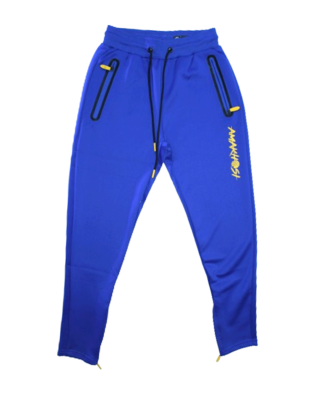 Royal blue track on sale pants