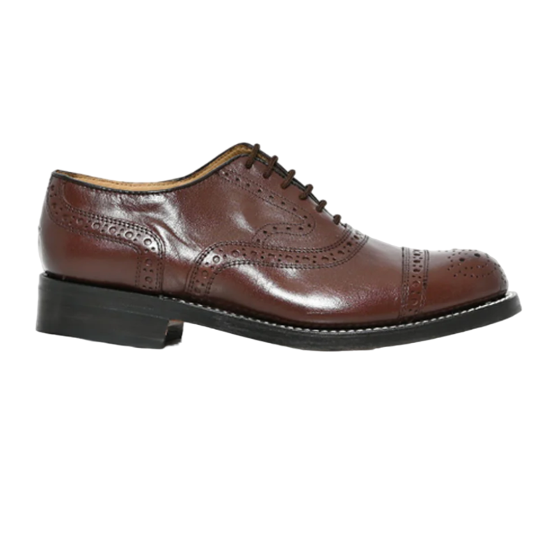 Crockett & Jones Leather Buffcalf Teak