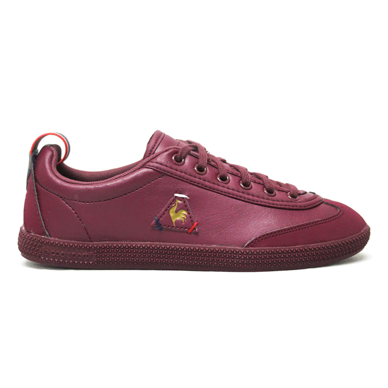 Lecoq Sportif Provencale Burgundy Sneaker