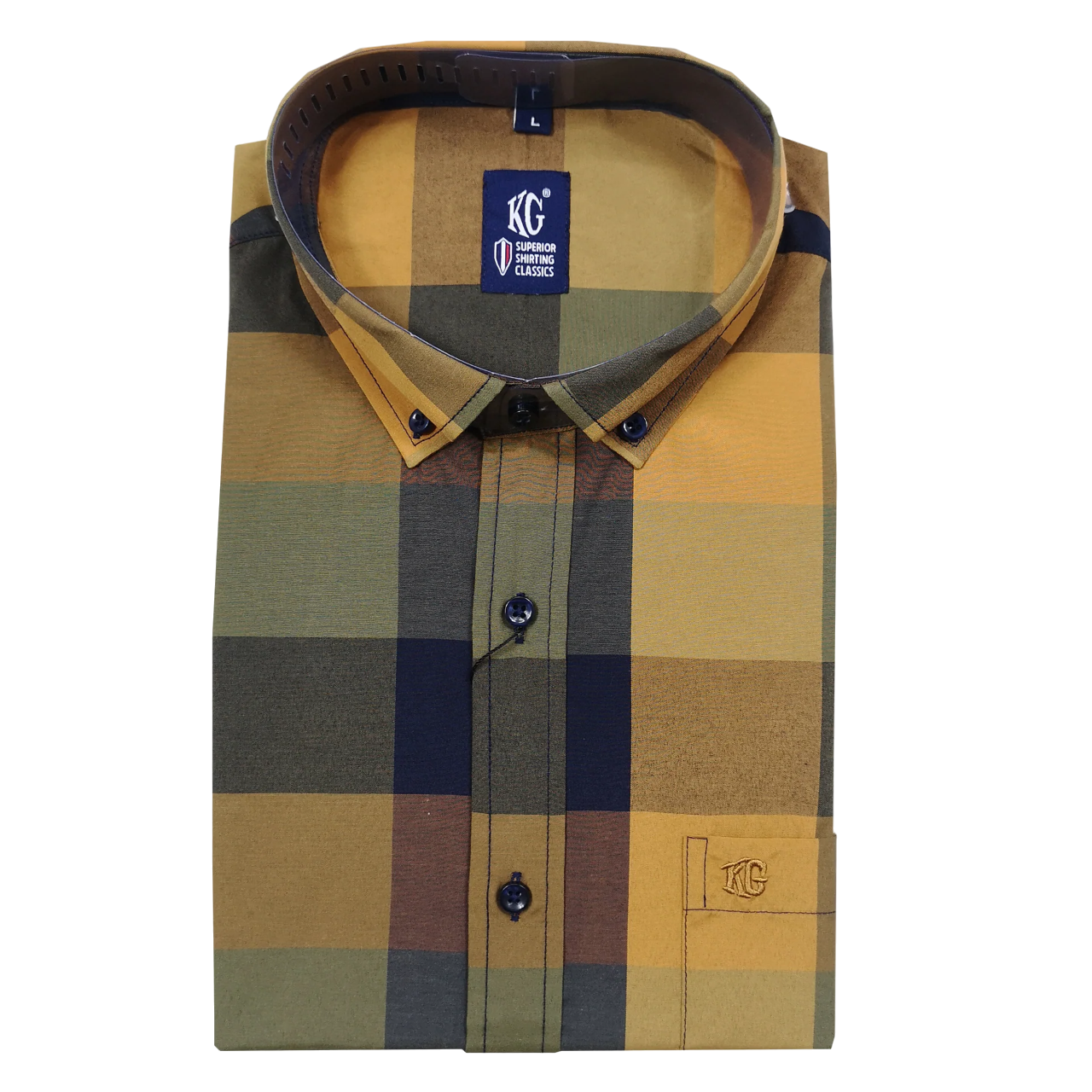 KG Mustard Check Shirt