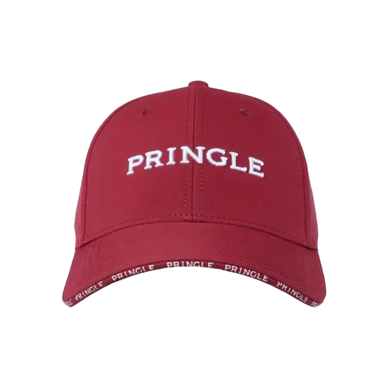 Pringle Red Thomas Peak Cap