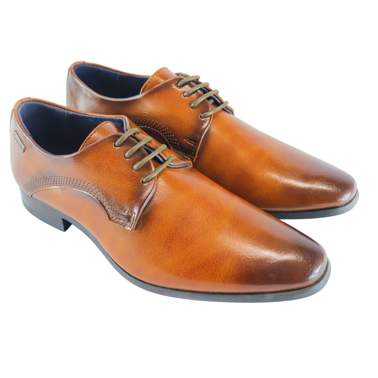 GINO PAOLI Youths Tan Lace Up