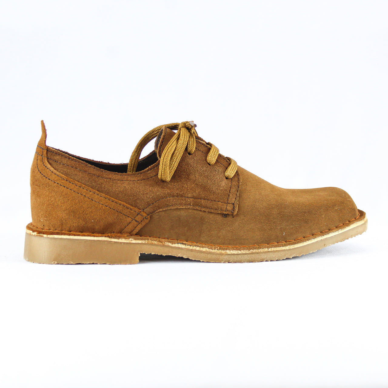 Desert Vellie Commando Shoe Fig Suede