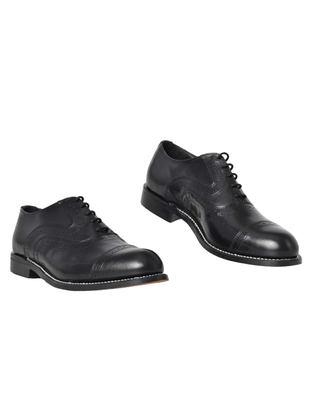 Barker Status Grain Leather Florsh Black Shoe