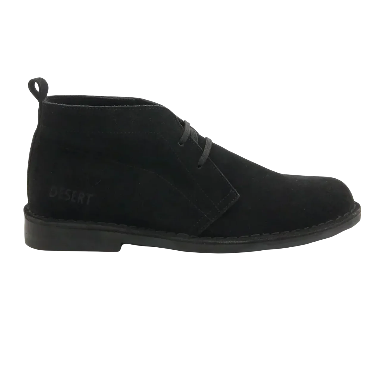 Desert Vellie  Suede Black Boot