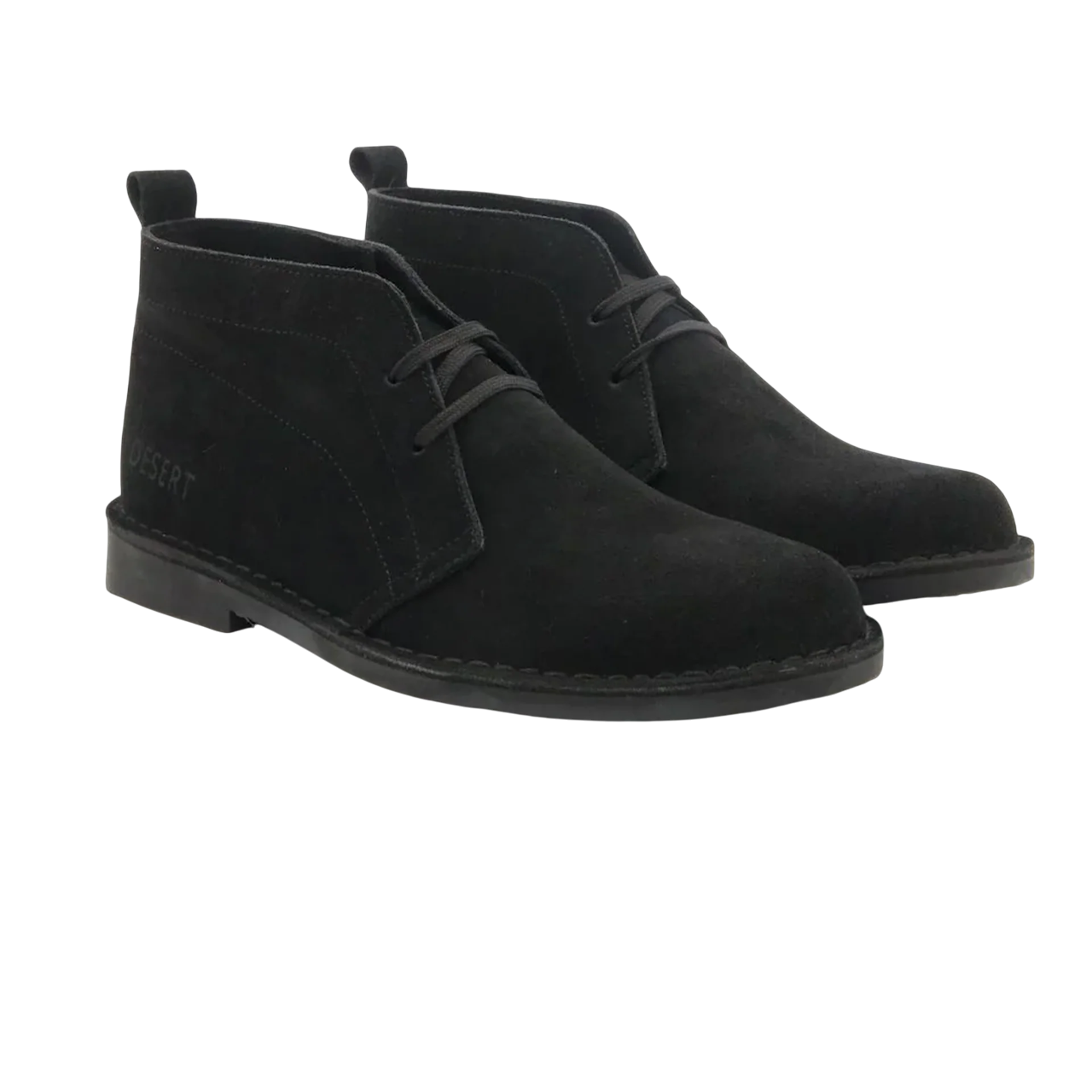 Desert Vellie  Suede Black Boot