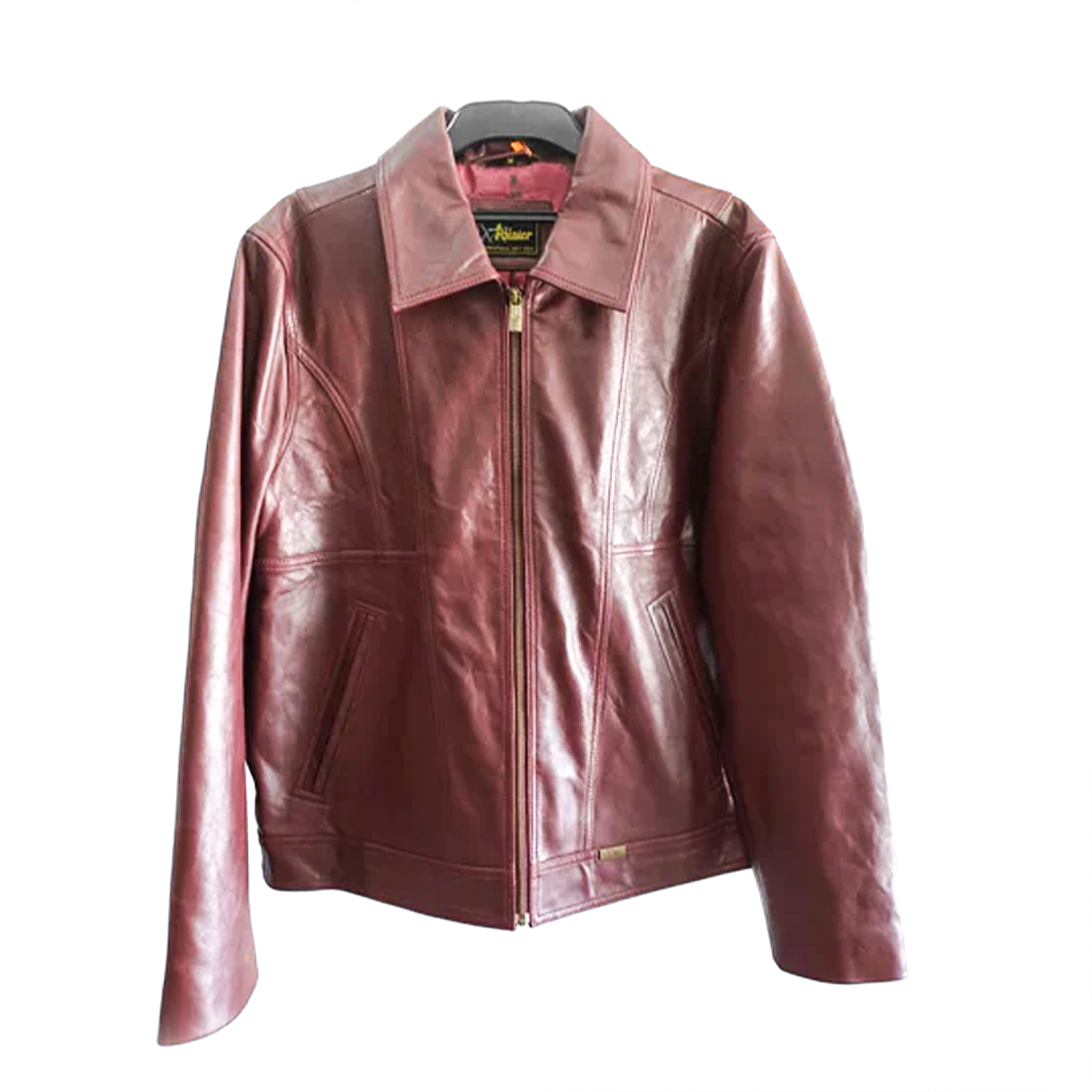 Pointer Original Burgundy Leather Jacket