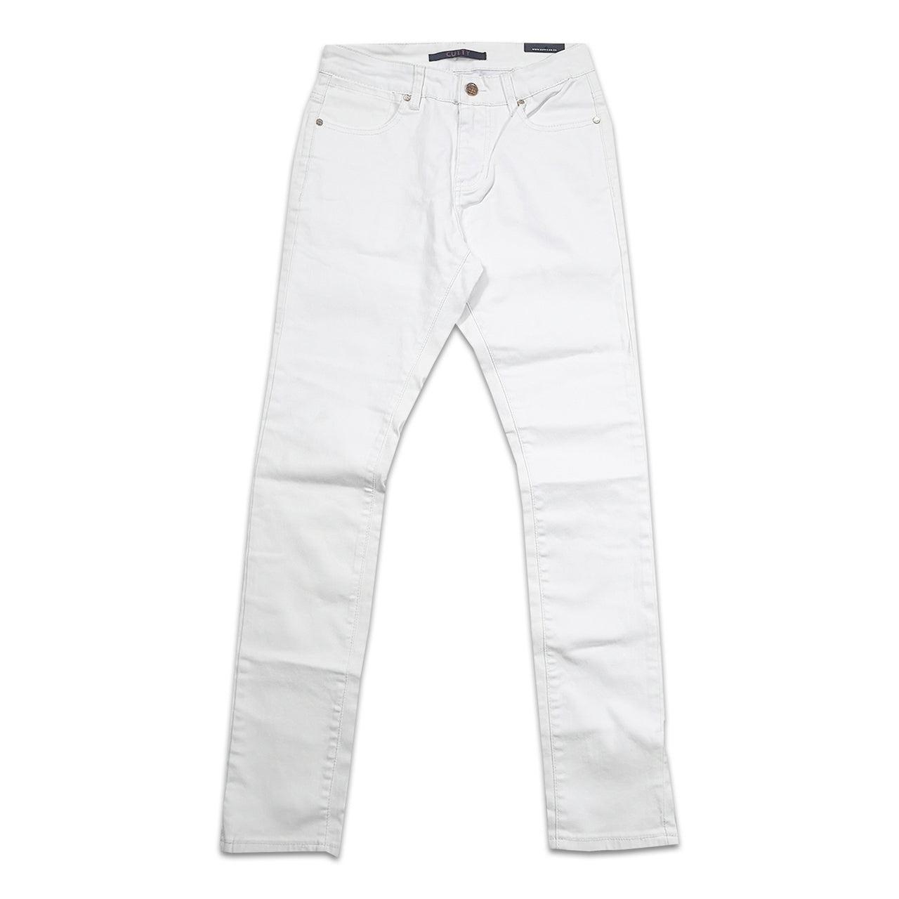 CUTTY White Wax Skinny Fit Jean