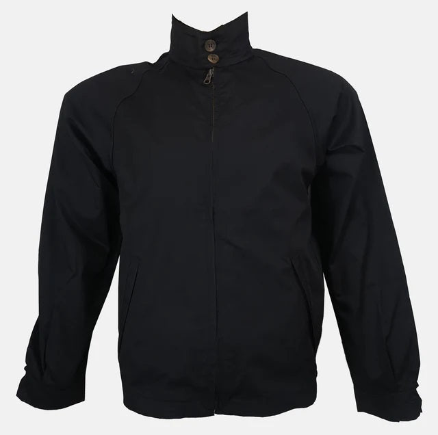 LONDON FOG HARRINGTON BLACK JACKET