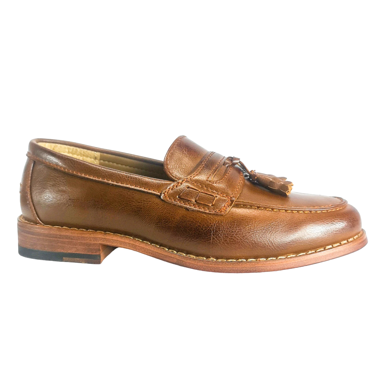 P.Crouch & Co Tan Brown Vega Shoe