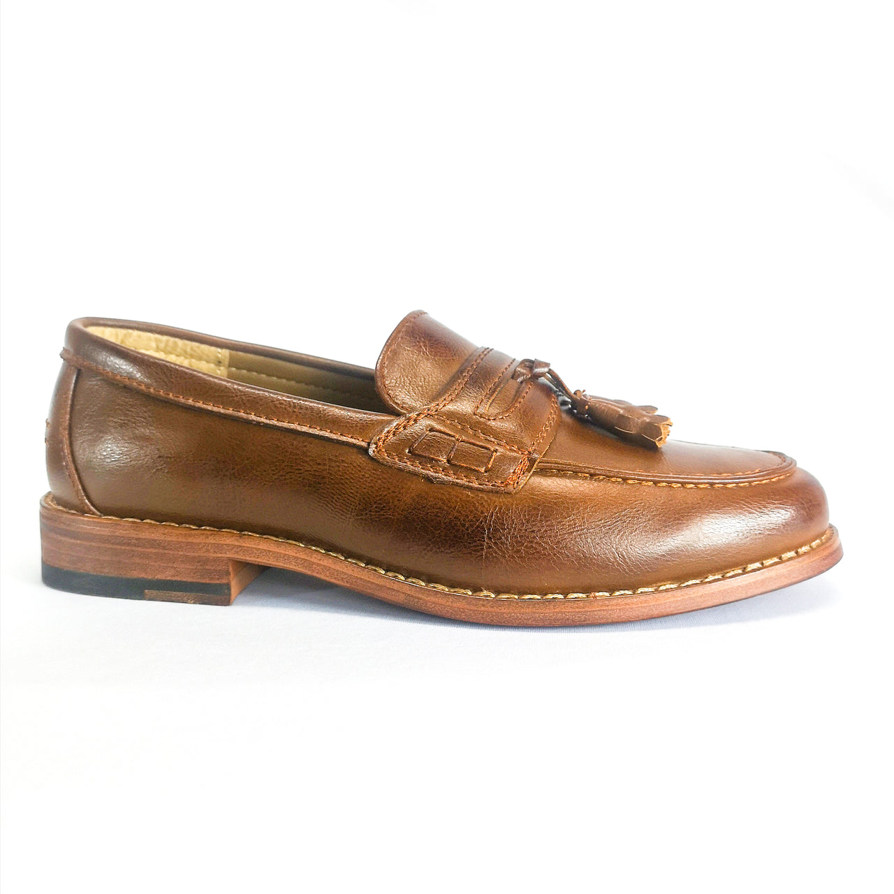 P.Crouch & Co Tan Brown Vega Shoe