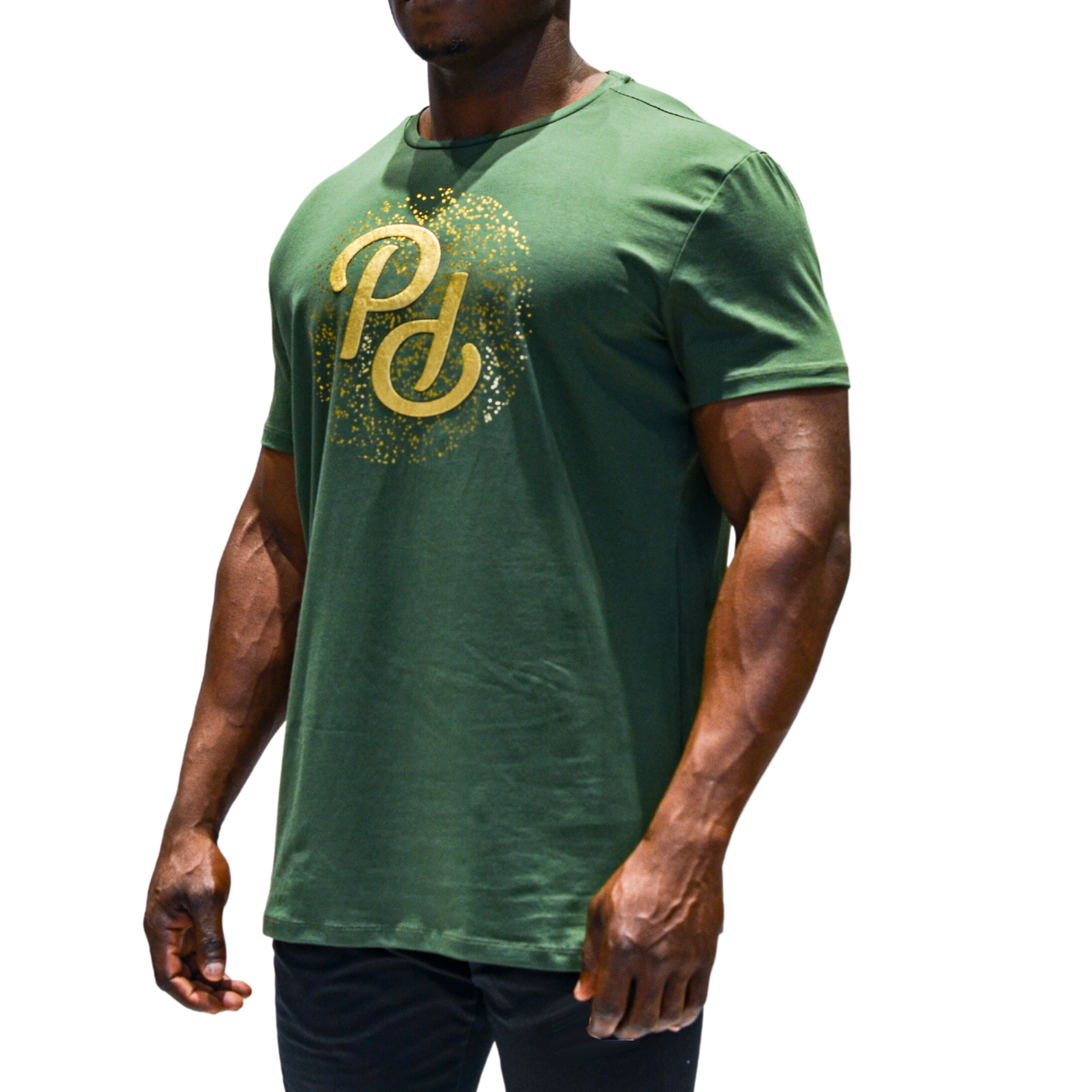 PURE PREMIUM LOGO  ICON T Shirt  GREEN