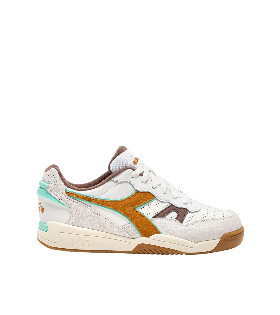 DIADORA Leather Winner Mustard White  Sneaker