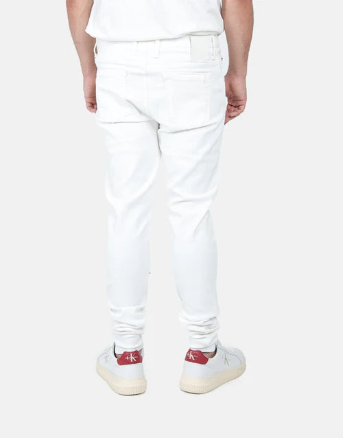 Vialli White oil Wax Ultra Fit Jean