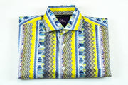Rossini Long Sleeve Pattern Shirt - BOSSINI SA