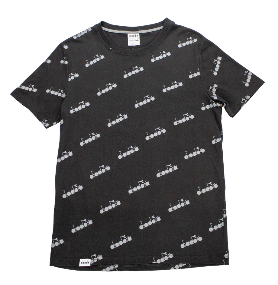 Diadora Logo Black Beat T Shirt