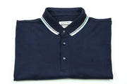 Zuccino S/S Double Mercerized Navy Golfer - BOSSINI SA