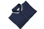 Zuccino S/S Double Mercerized Navy Golfer - BOSSINI SA