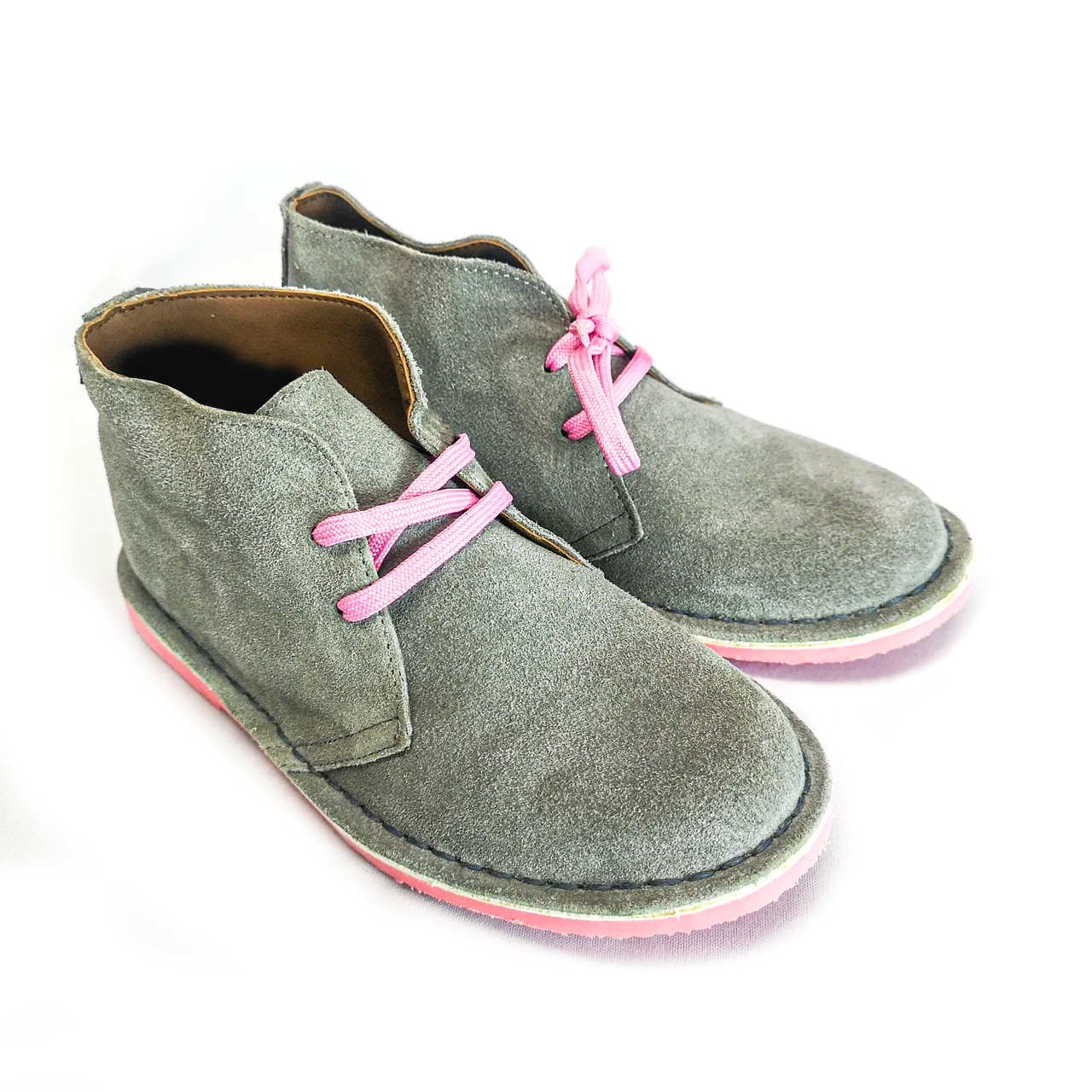 Desert Vellie Suede Grey  Boot