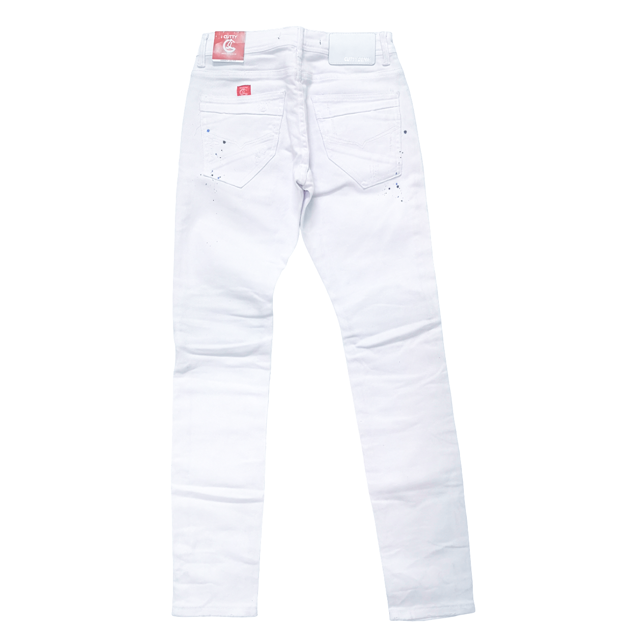 Cutty White Hawk Skinny Leg Fit Jeans