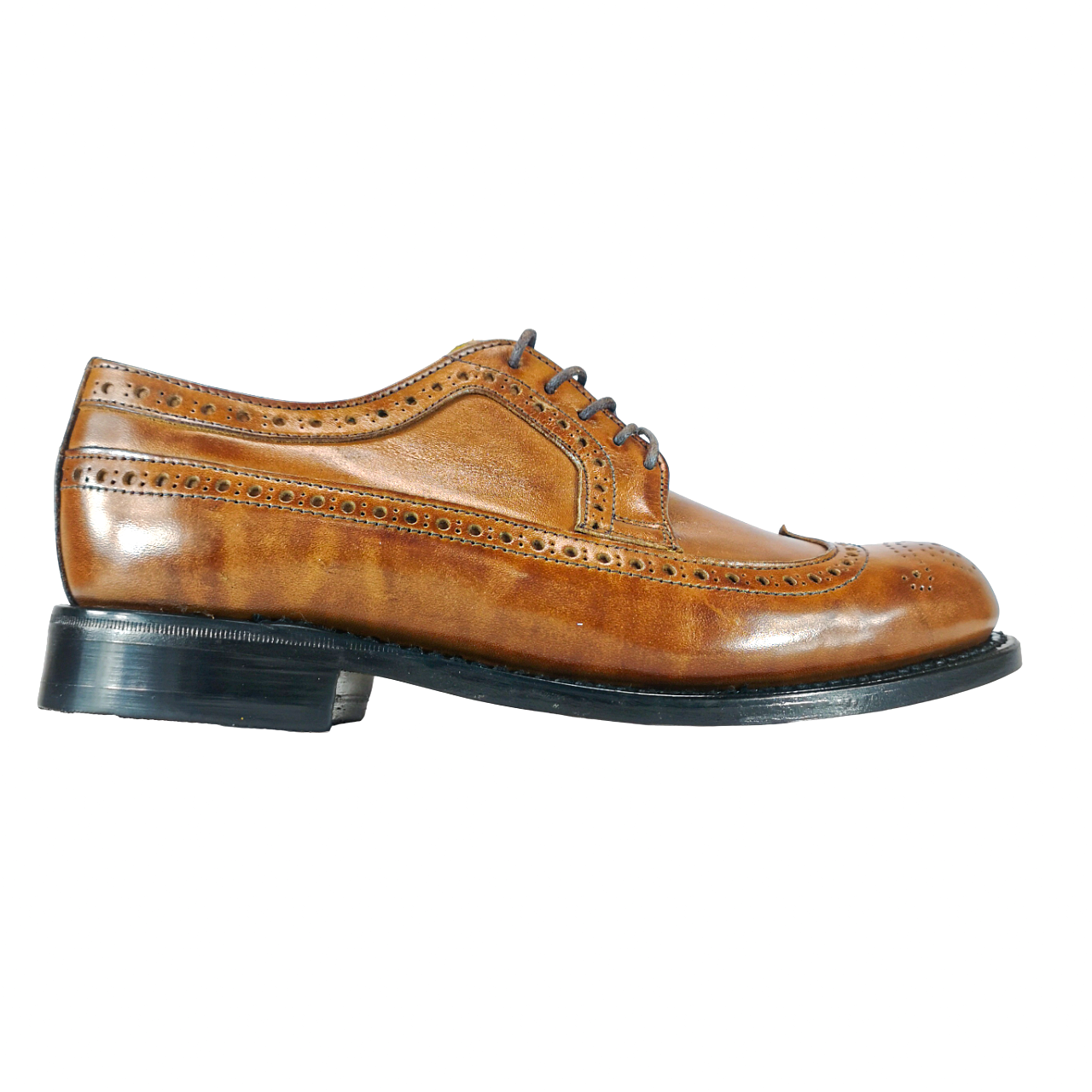 Johnston & Murphy Tan Leather Brogue