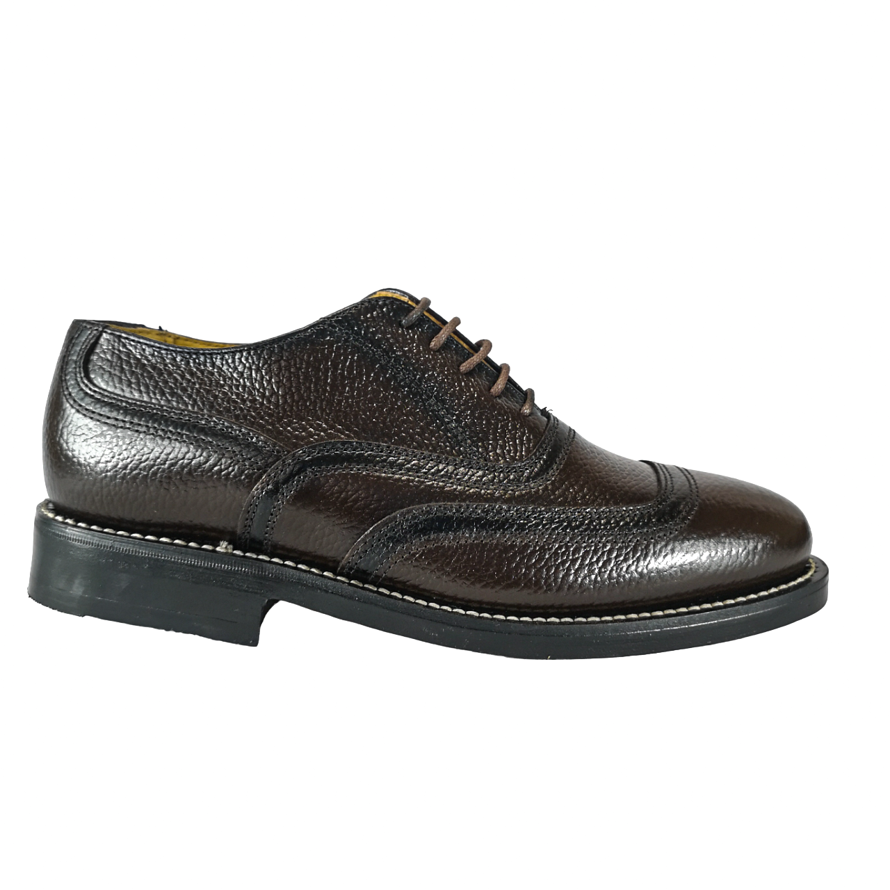 Johnston & Murphy Choc Semi Brogue