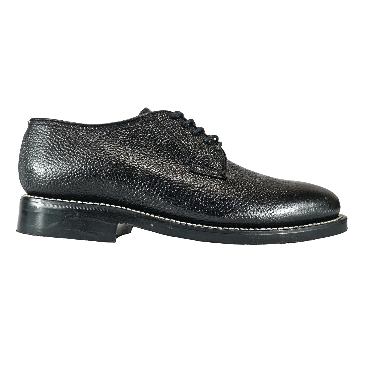 Johnston & Murphy Pebble Grain Leather Black