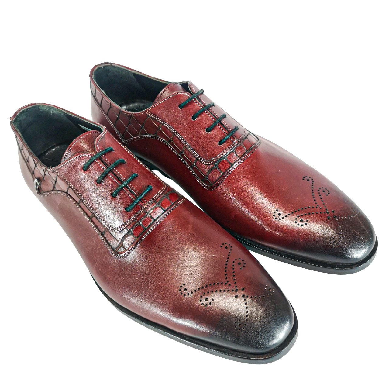 Calvano Burgundy Shoe