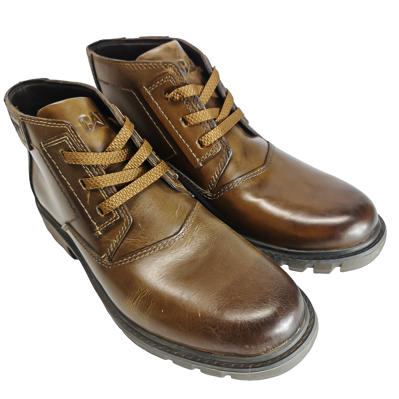 CATERPILLAR LEATHER Stats Brown Boot