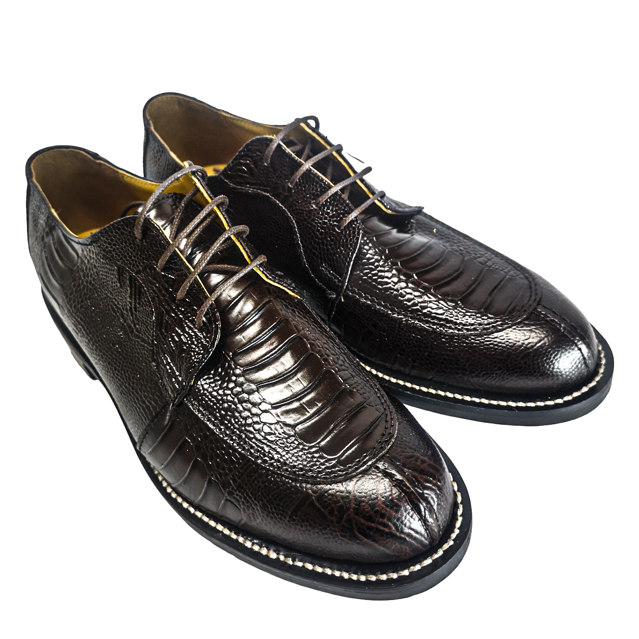 JOHNSTON & MURPHY Leather Brown Welt Shoe