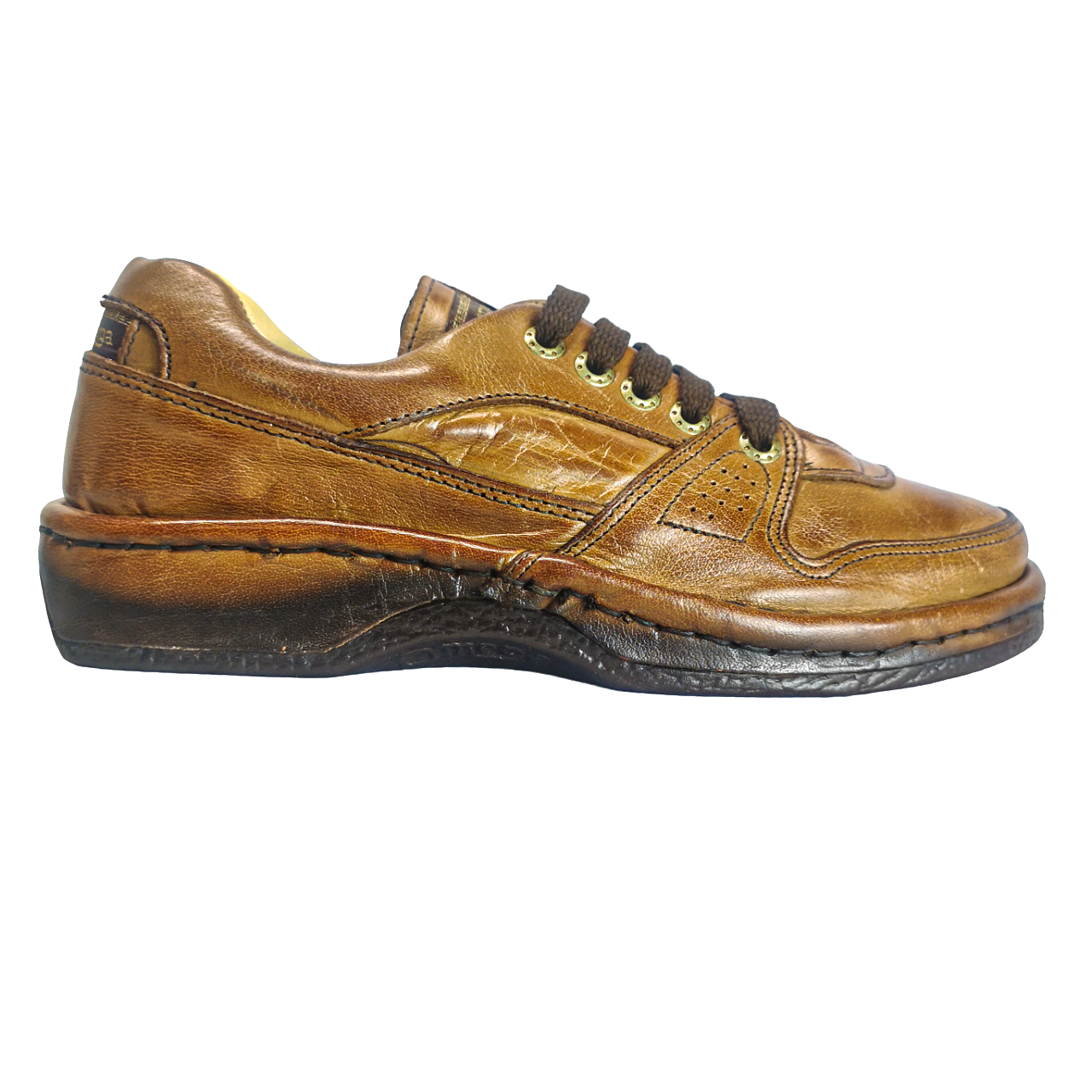 Omega Leather Terracotta Tan  Shoe