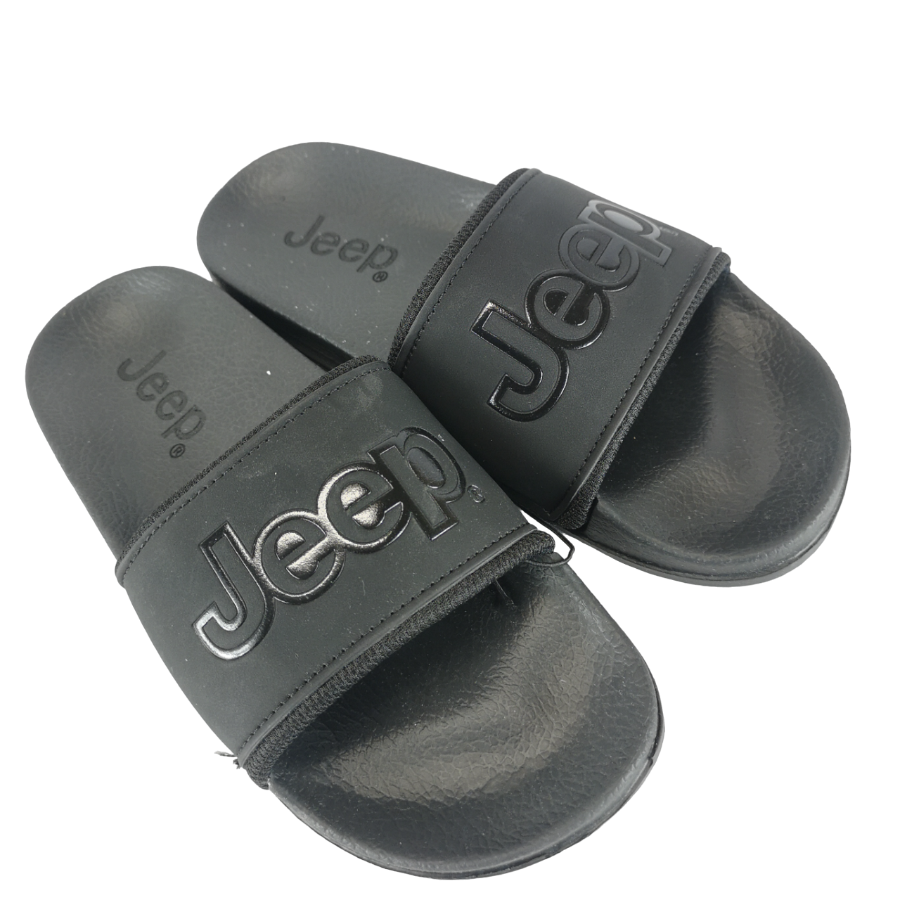 Jeep Pool Sandals Black