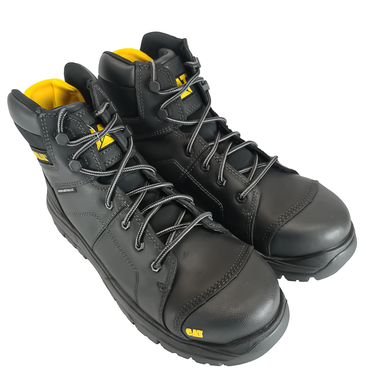 Caterpillar Leather Crossrail 2.0 Safety Boot Comp Toe Black