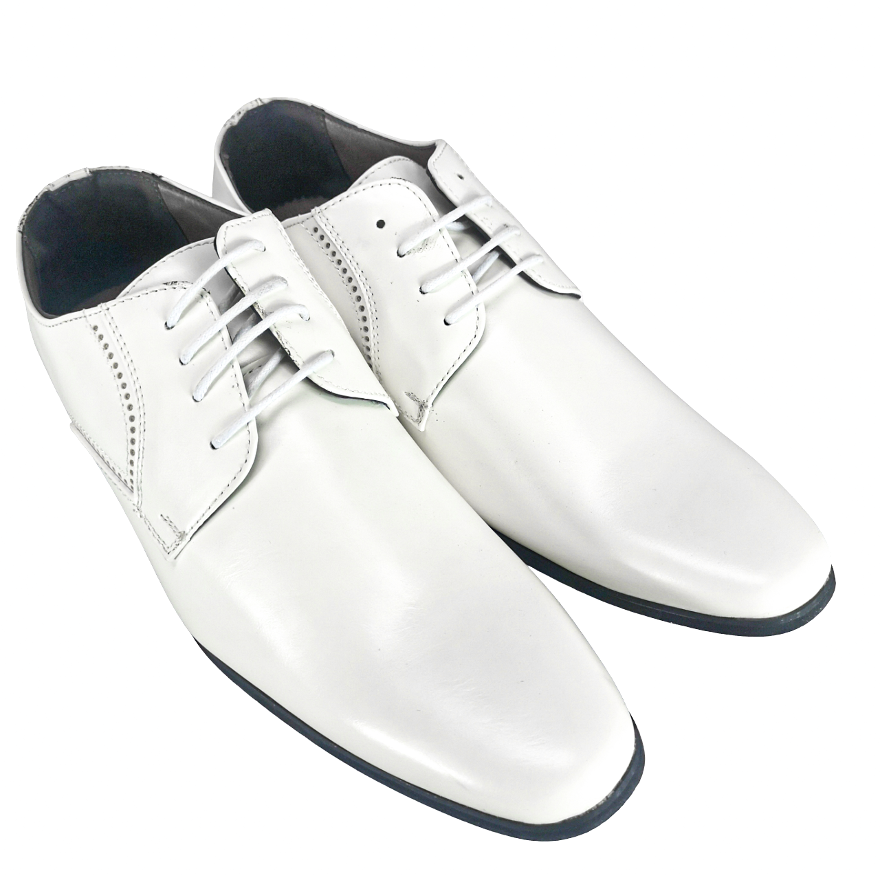 GINO PAOLI White Lace Up