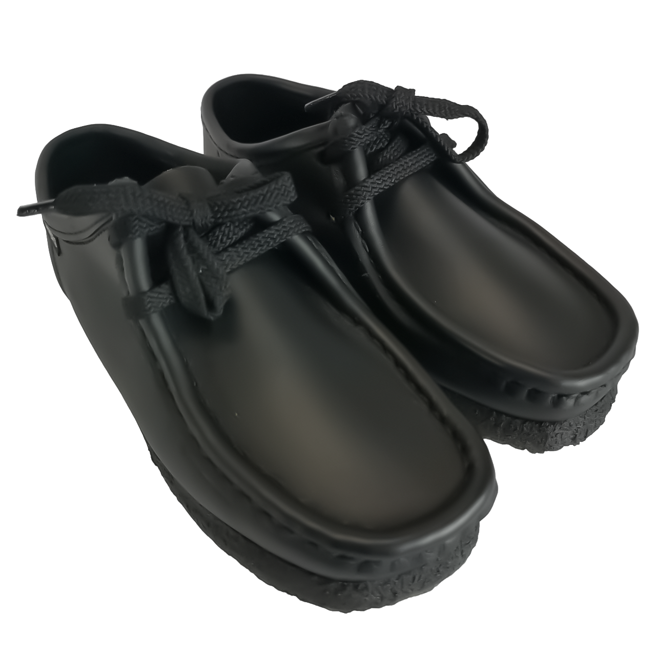 Grasshoppers Boys Milo Youth Black Leather