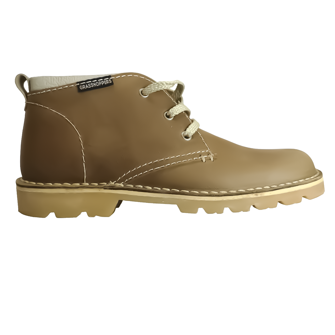 Grasshopper Leather Saddle Light Tan  Boot