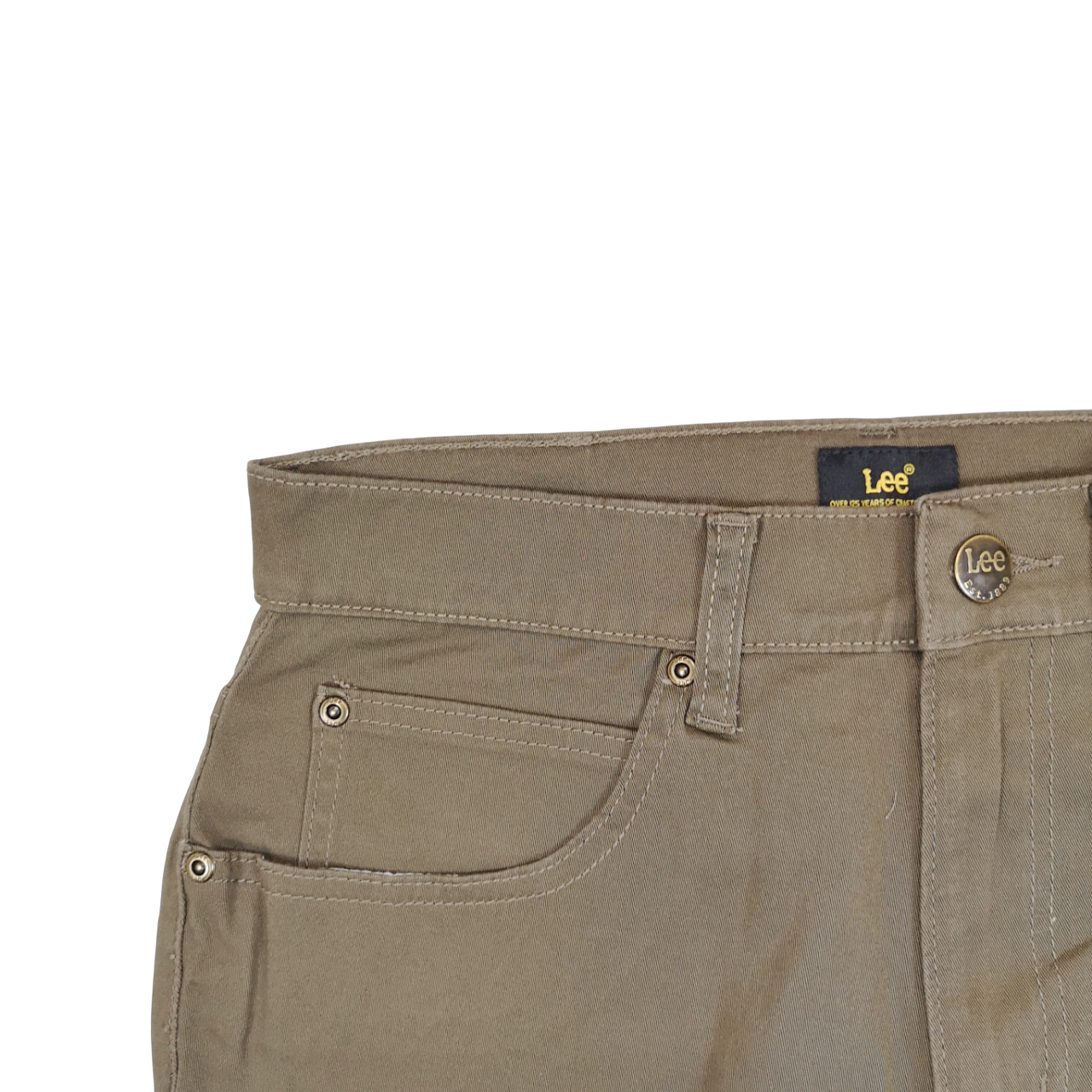 Lee Brooklyn Twill Stretch Tan Mens Jeans