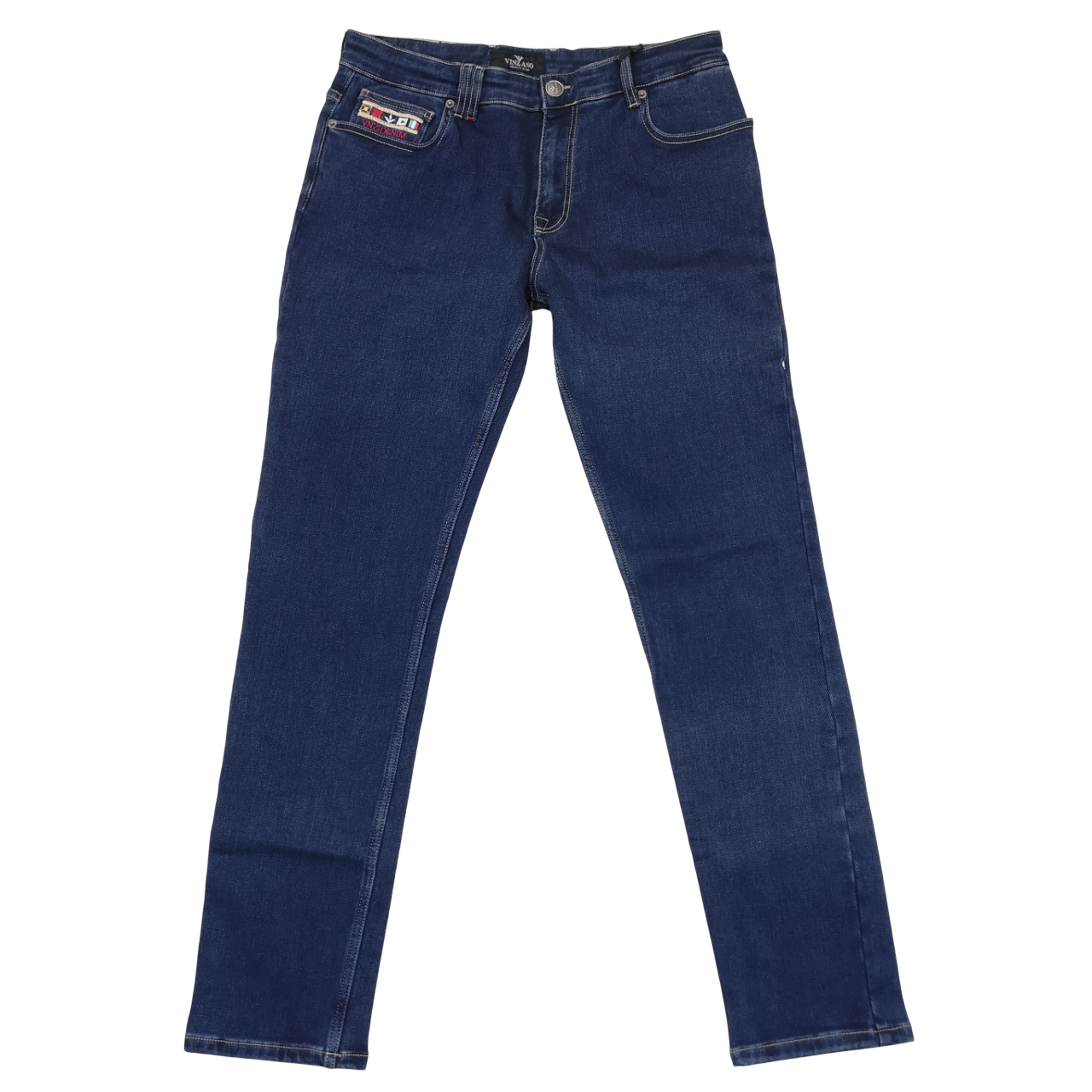 Vinzano Premium Denim Indigo Blue Jeans