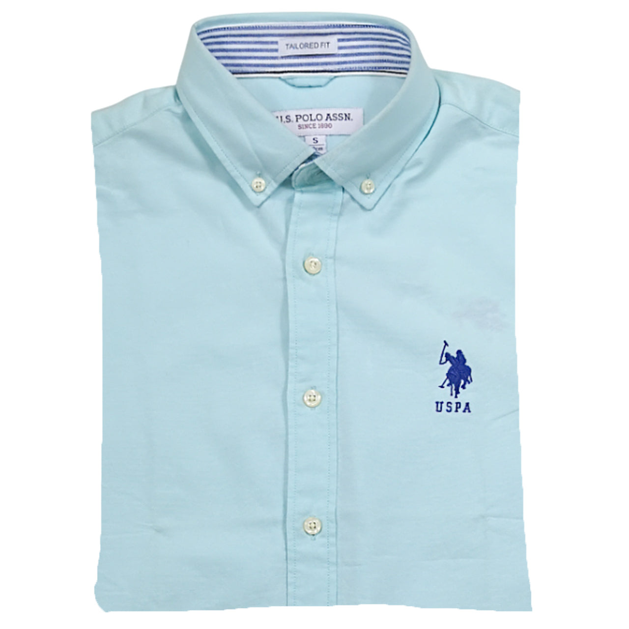 Polo USPA Woven Sky Blue Oxford Shirt