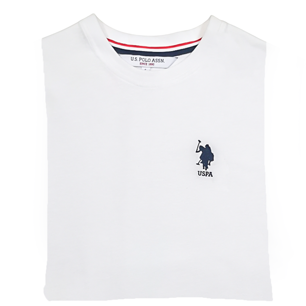 Polo US ASSN Crew Neck T-Shirt White