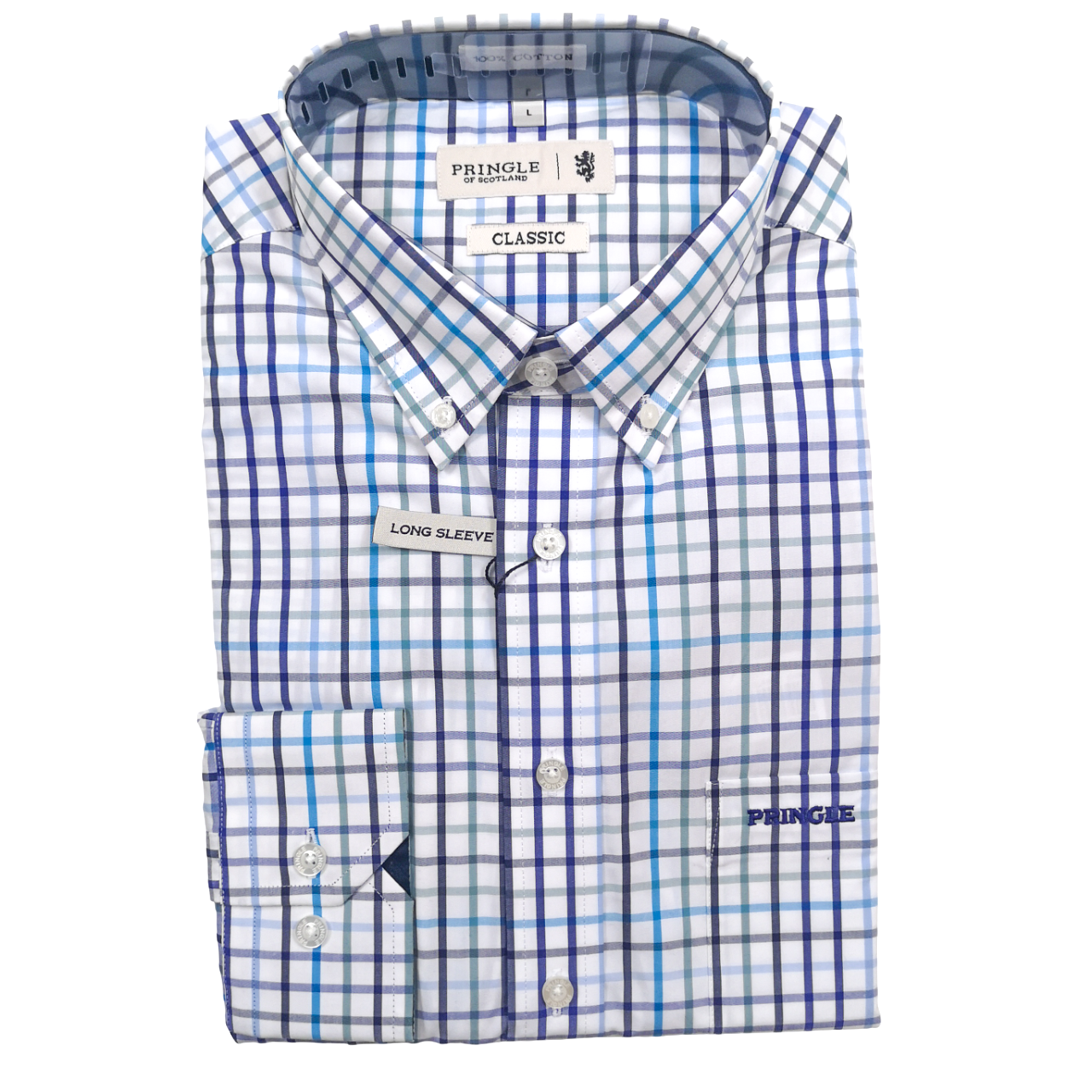 Pringle Of Scotland Blake Classic Fit LS Shirt