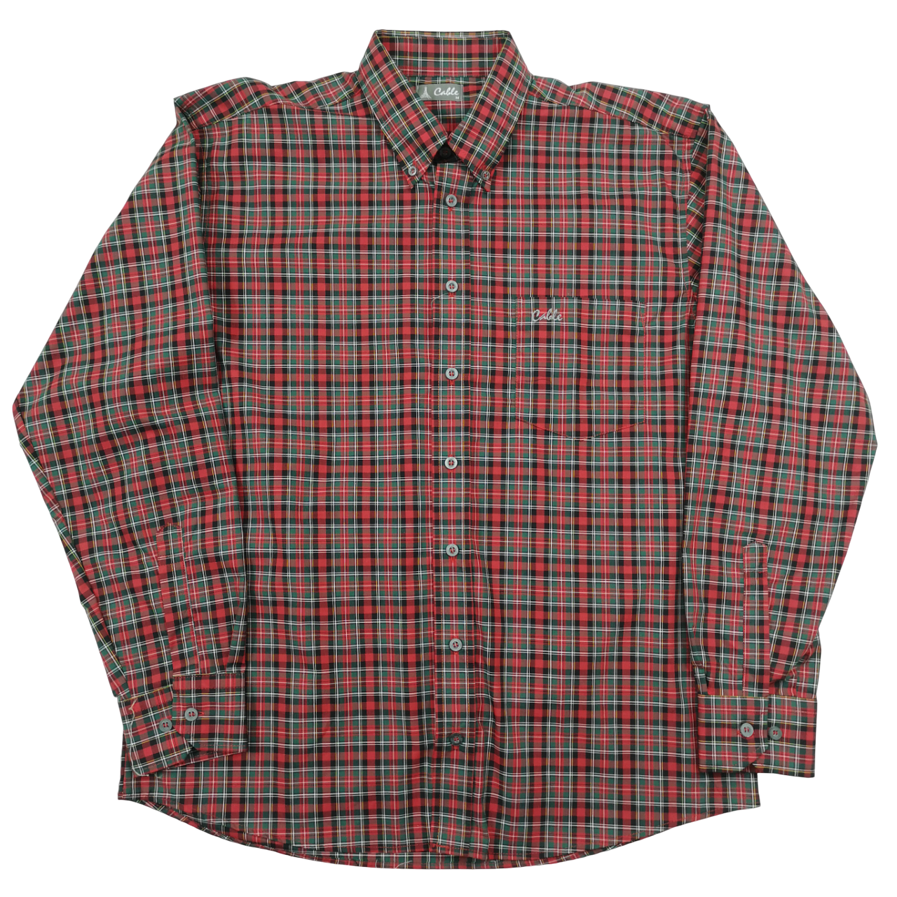 Aero Cable LS Red Check Shirt