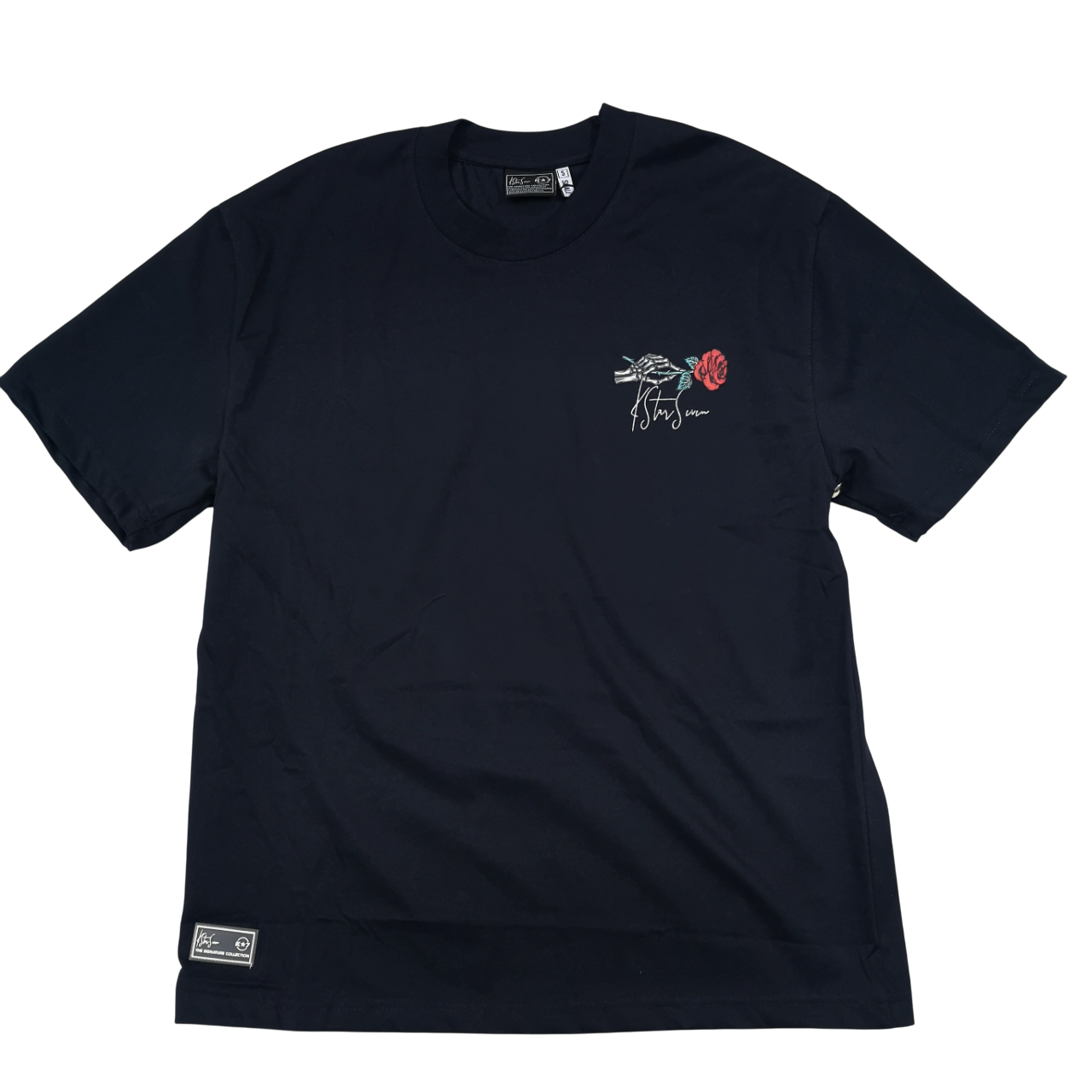 K7 Clyde Rose OverSized Navy T-shirt