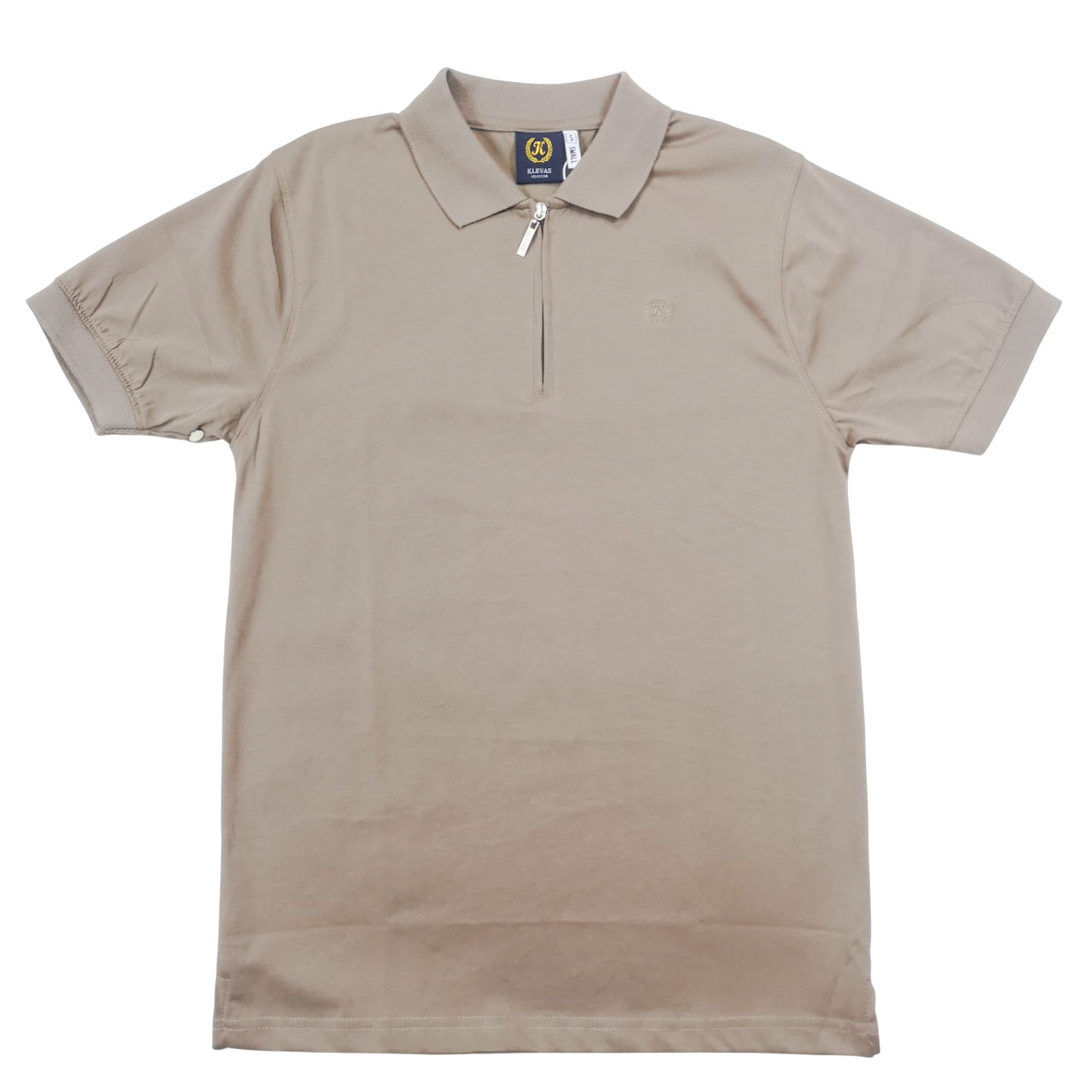 K7 Taupe 1/4 Zip Golfer