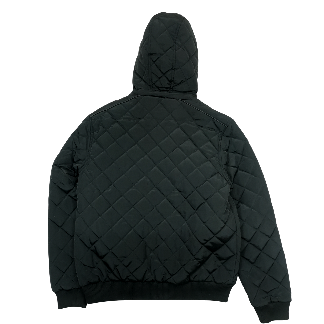 K7 Rio Black Padded Jacket Hoody