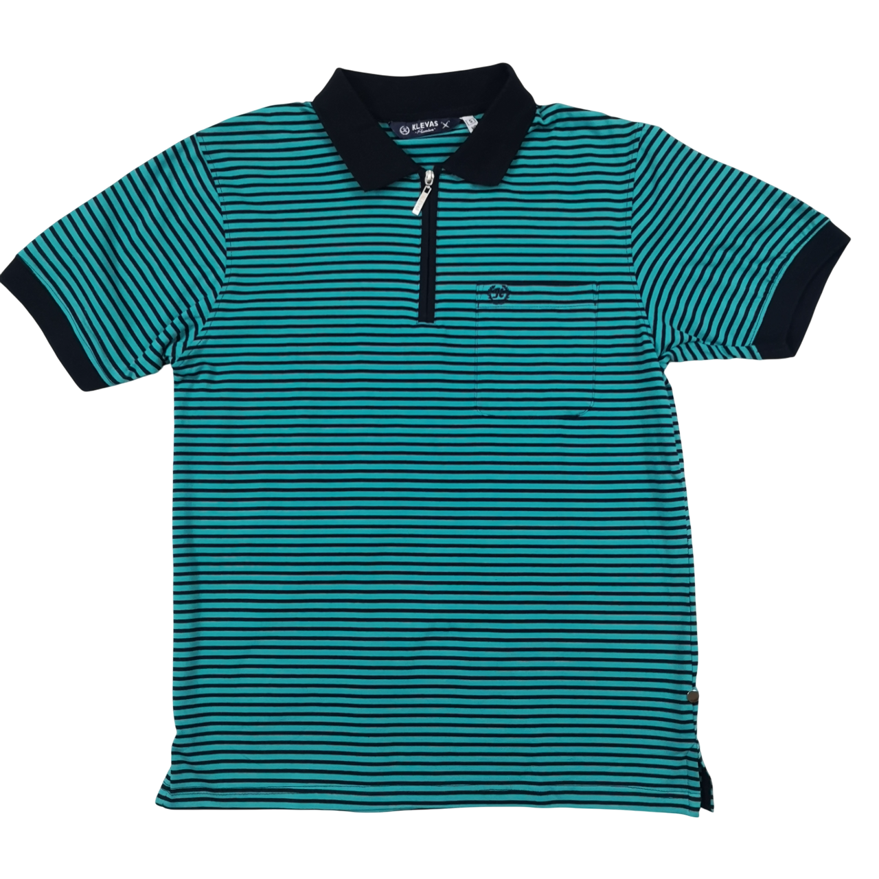 K7 Pointer Teal Aqua 1/4 Zip Golfer