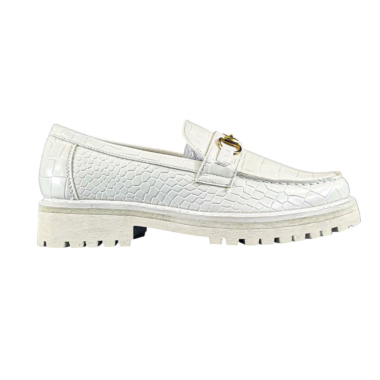 K7 Marco Croc White Shoe