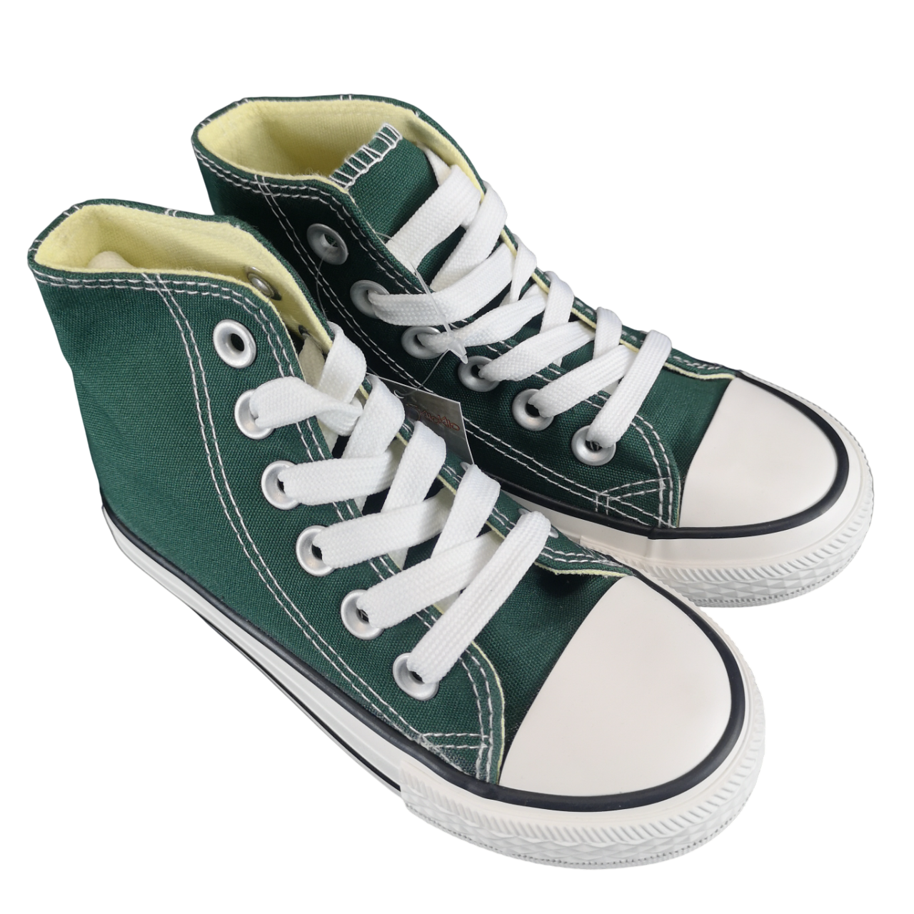 K7 Star Canvas Hi Canvas Pine Boys Sneaker