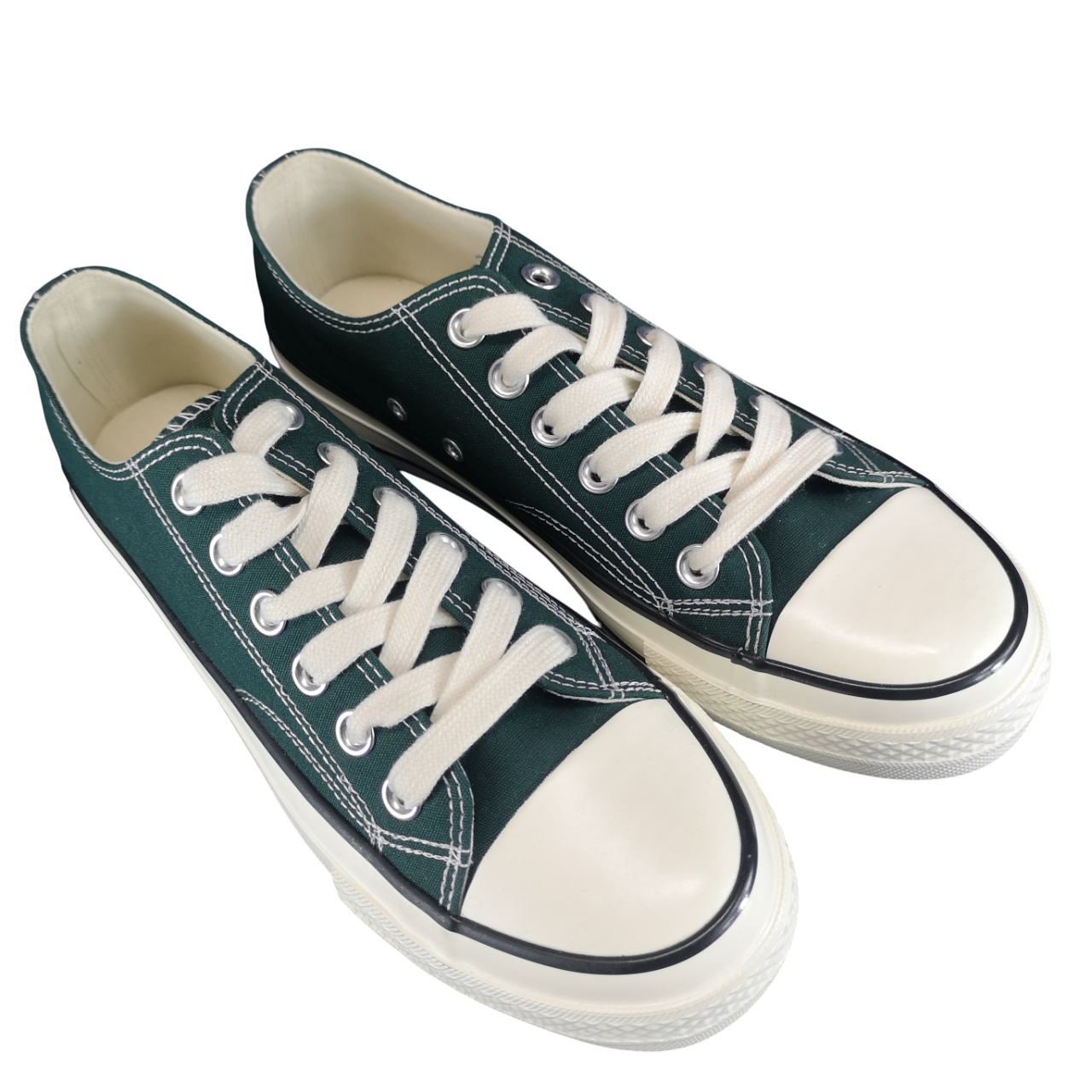 K7 Mens Vintage Classic Lo Canvas Pine Sneaker