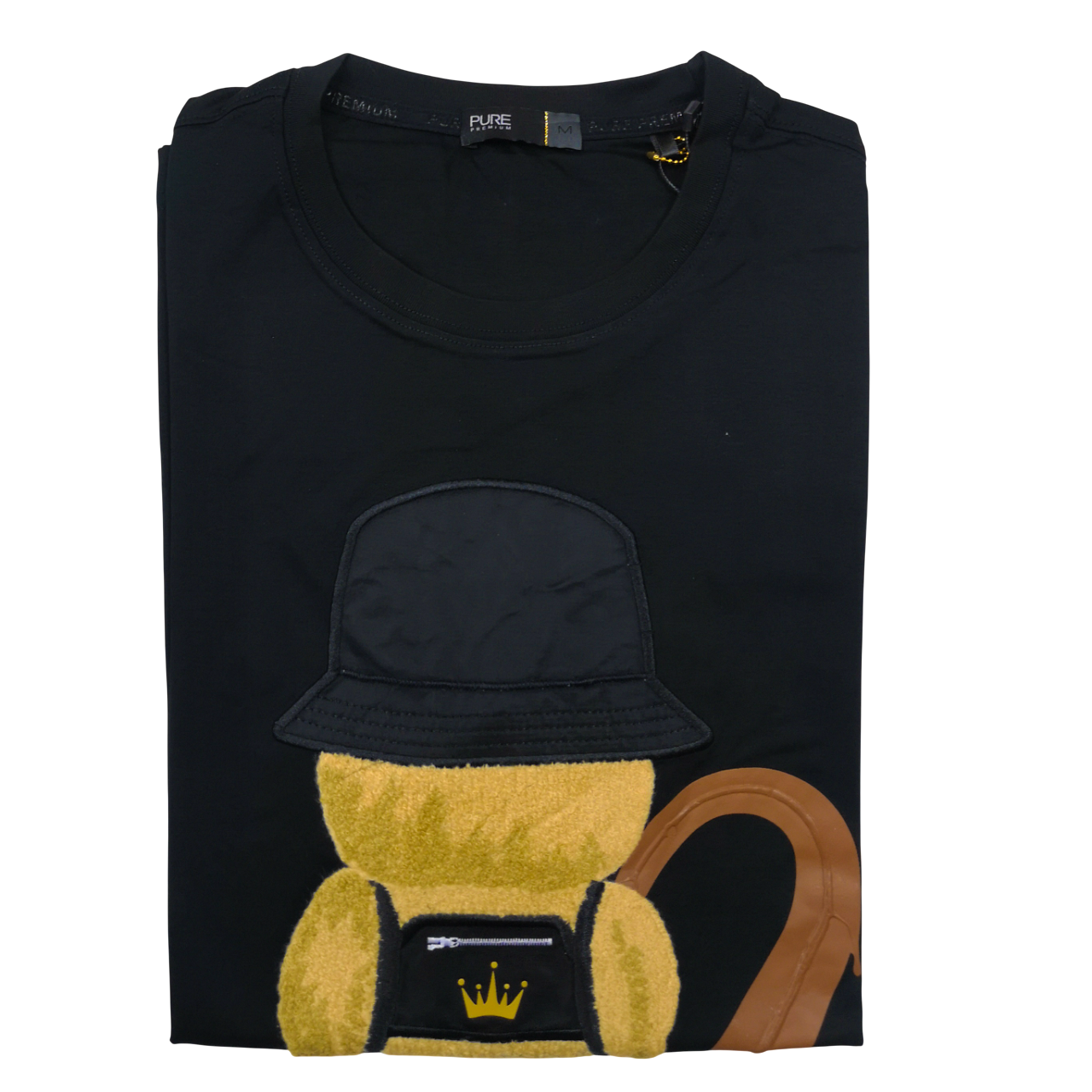 Pure Premium Oroso Teddy Black T-Shirt